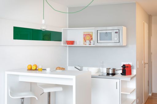 Miete 1 Zimmer Wohnung Nürnberg | Ganze Wohnung | Nürnberg | Modernes Serviced Apartment mit Küche | Hominext