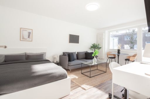 Miete 1 Zimmer Wohnung Düsseldorf | Ganze Wohnung | Düsseldorf | *****charmante Wohlfühlwohnung mit Sonnenbalkon - Erstbezug nach Sanierung***** | Hominext