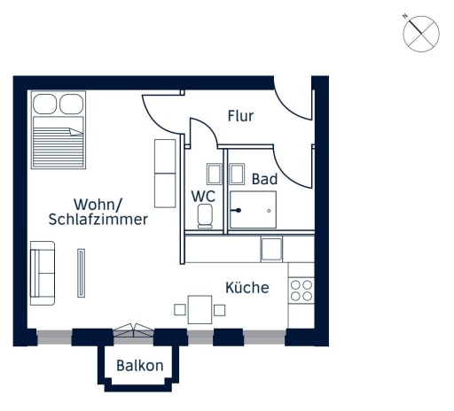 Rent 1 room apartment Berlin | Entire place | Berlin | Helle und charmante Luxus-Altbauwohnung im Studentenkiez in der Toplage Berlin Wedding | Hominext