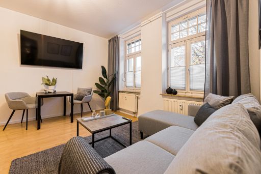 Rent 2 rooms apartment Magdeburg | Entire place | Magdeburg | Modernes Apartment mit 2 großen Schlafzimmern und separatem Wohnzimmer | Hominext