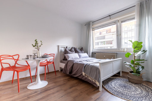 Miete 1 Zimmer Wohnung Düsseldorf | Ganze Wohnung | Düsseldorf | Studio Apartment im Zentrum von Düsseldorf | Hominext