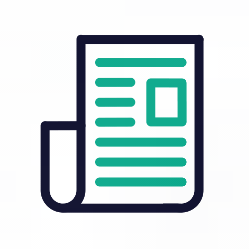 Animated email sending image
