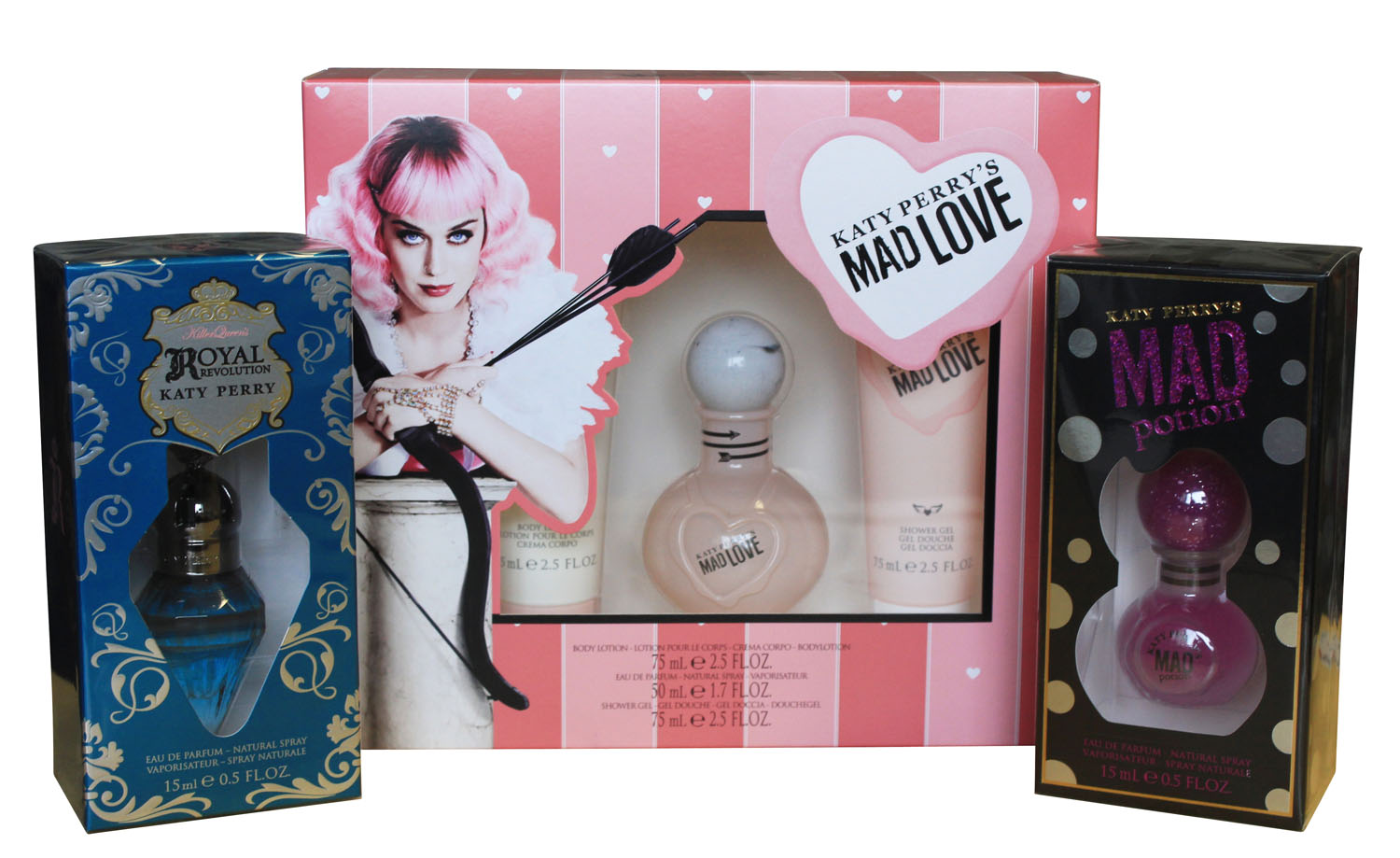Katy Perry Gift Sets Eau De Parfum Bundle Mad Love Mad Potion