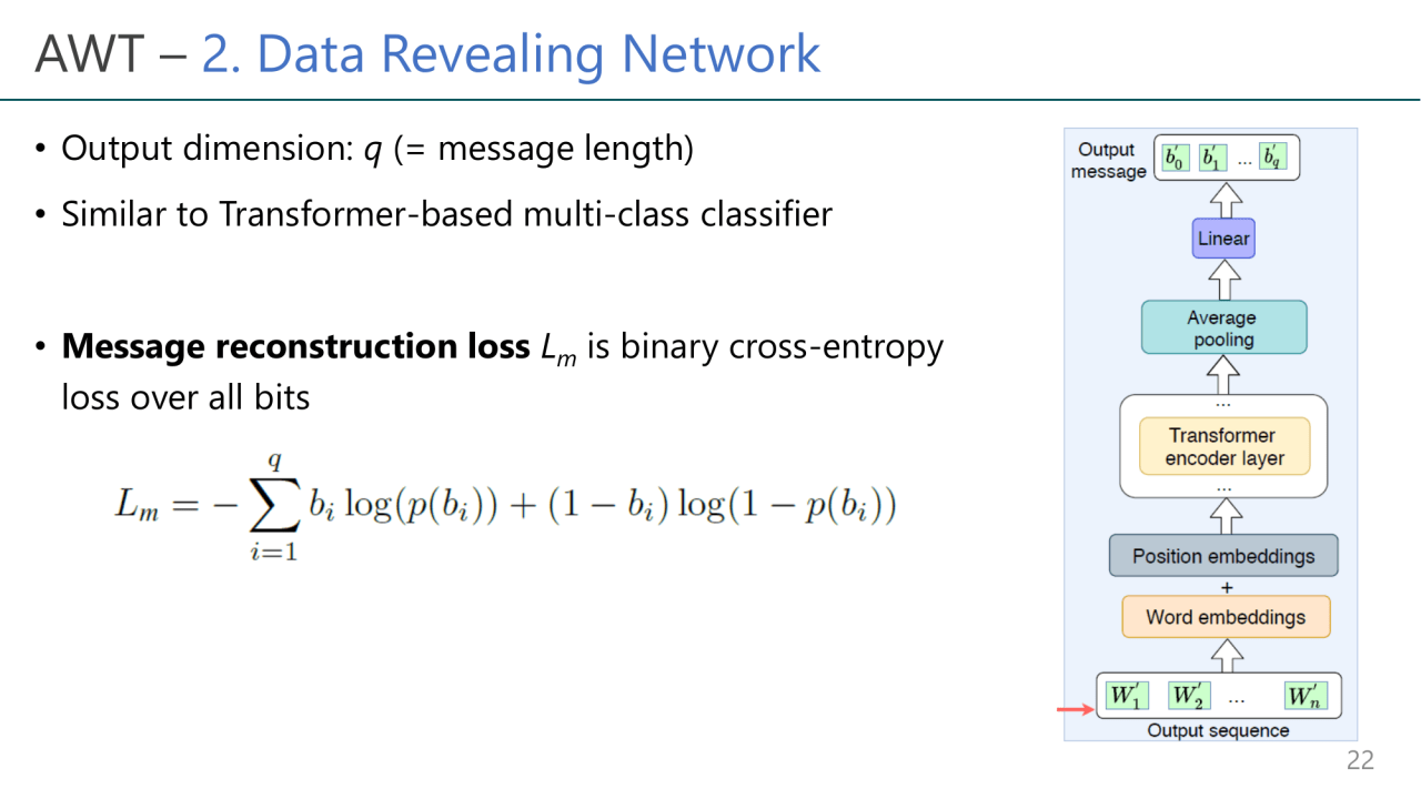 AWT – 2. Data Revealing Network