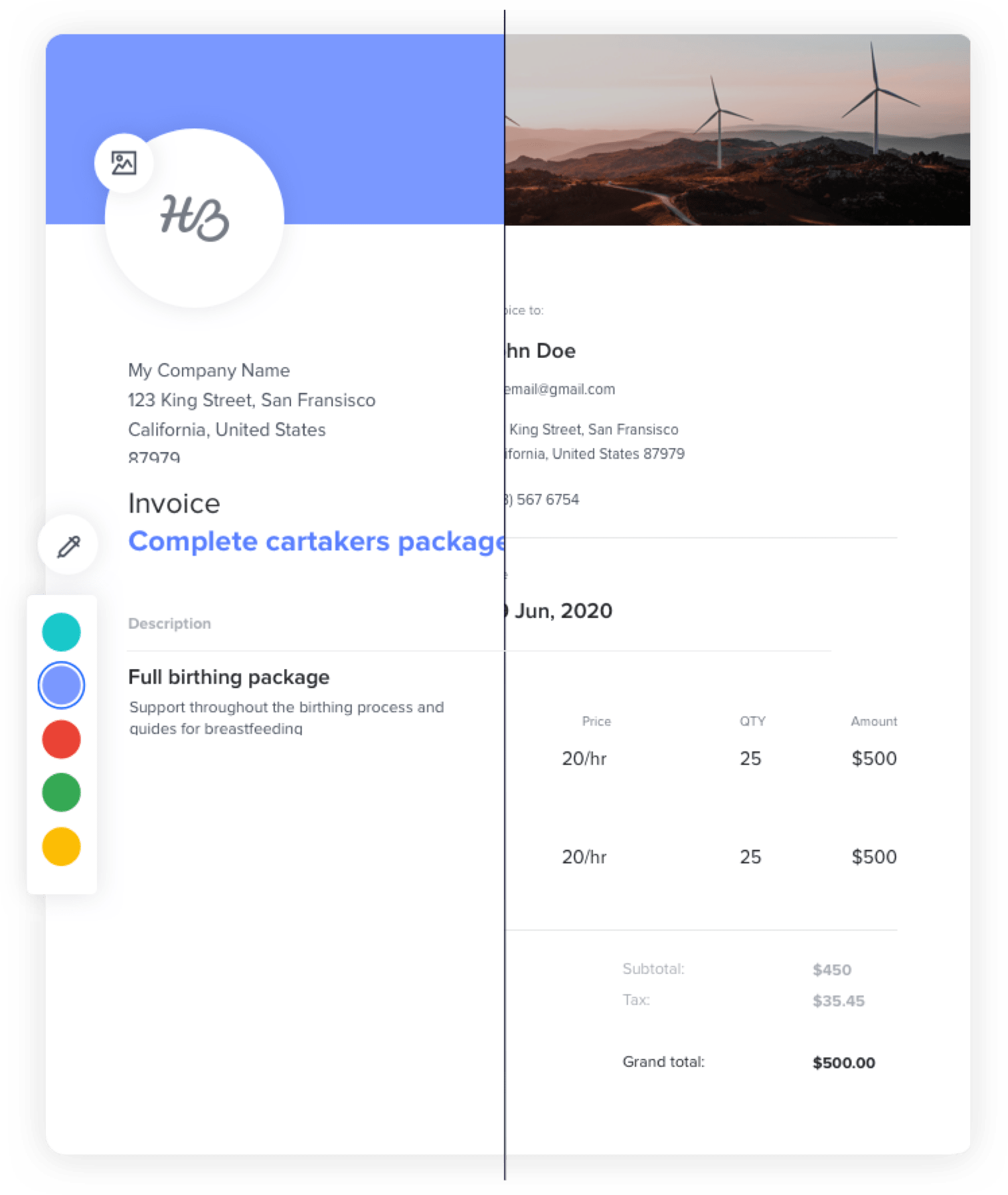 Invoice Hub, Free HoneyBook Invoice Templates HoneyBook