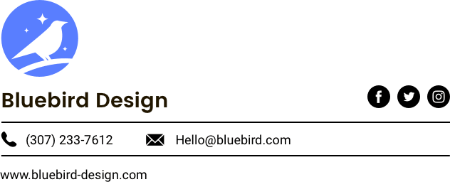 Free Email Signature Generator Templates Honeybook