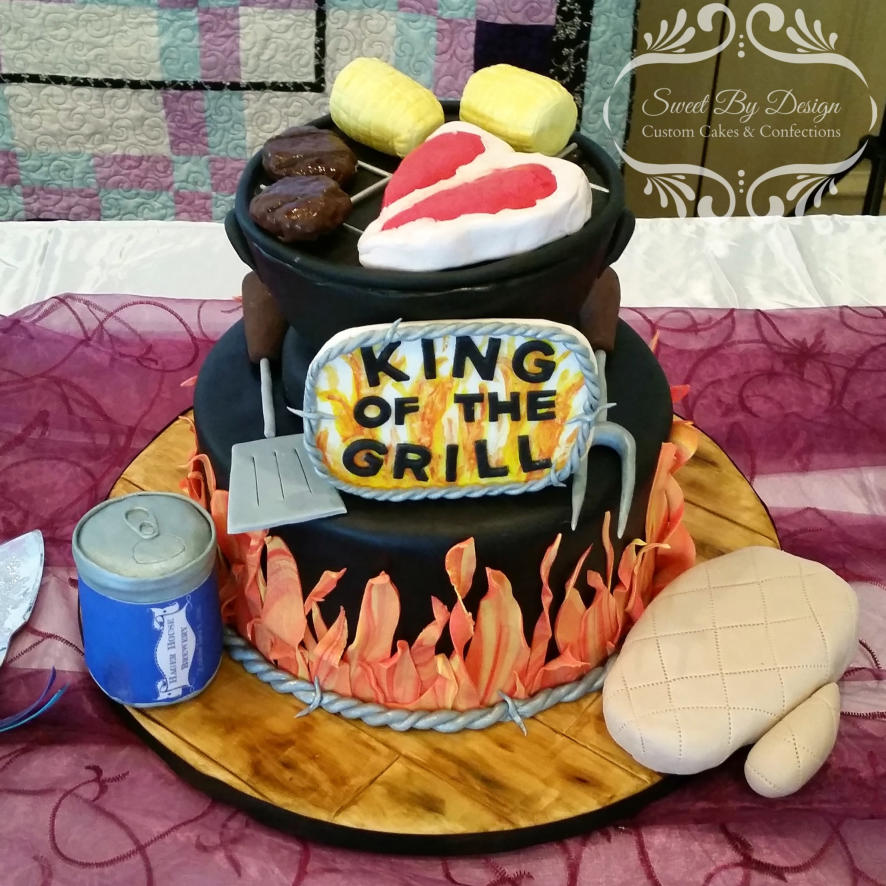 Barbecue birthday cake | Barbecue birthday cake | Flickr