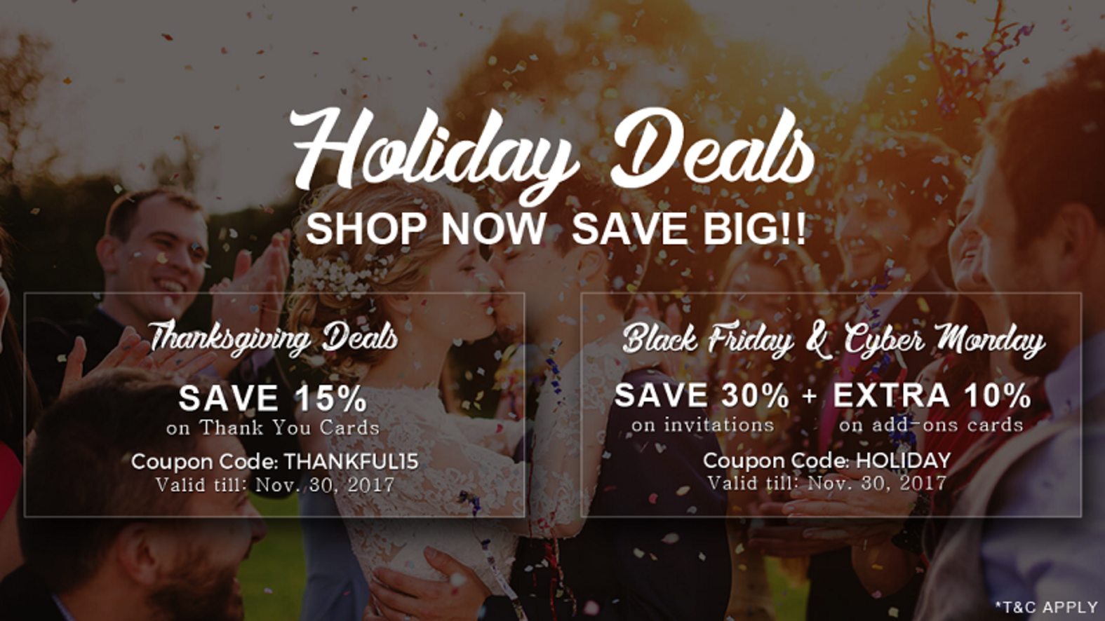 black friday and thanksgiving deals honeybook