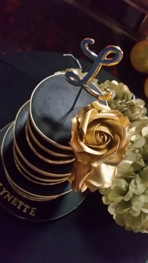 Black and Gold Birthday Cake in Lithonia, GA, USA | HoneyBook Black And Gold Birthday Cake In Lithonia, Ga, Usa | Honeybook