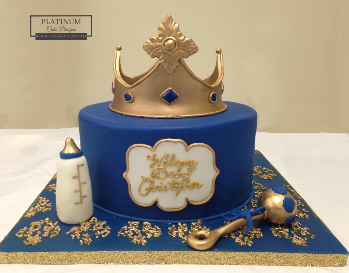 Royal Baby Shower Cake HoneyBook