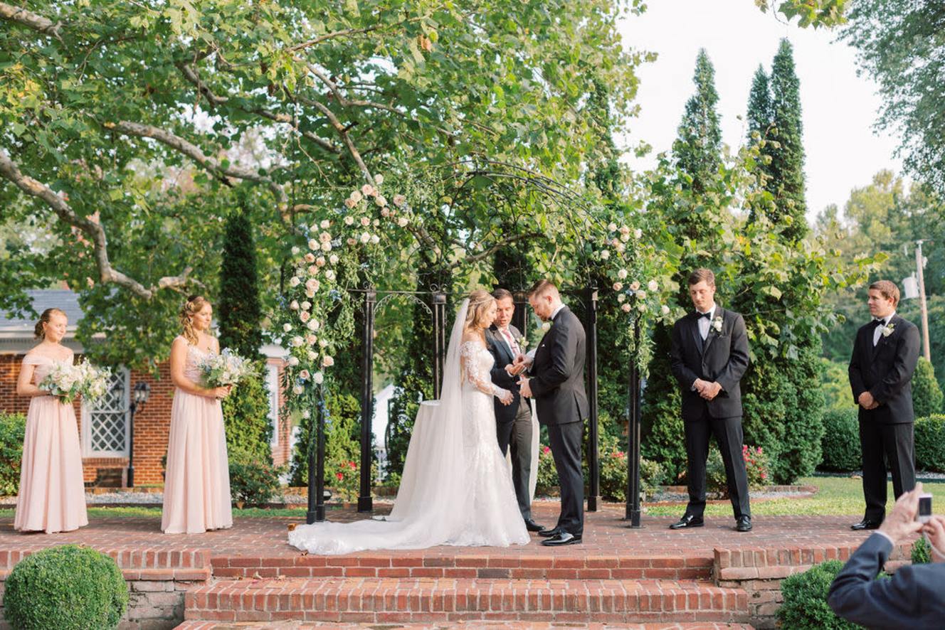 Ines & William in Historic Mankin Mansion Private Wedding & Event