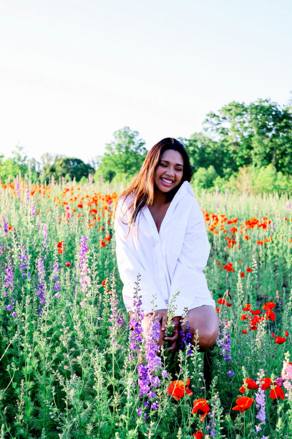 Flower Patch in Dogwood Farms, Belews Creek Road, Belews Creek, NC, USA