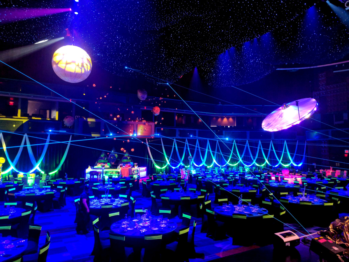 Out Of This World Theme in Harrah's Cherokee Casino Resort, Casino