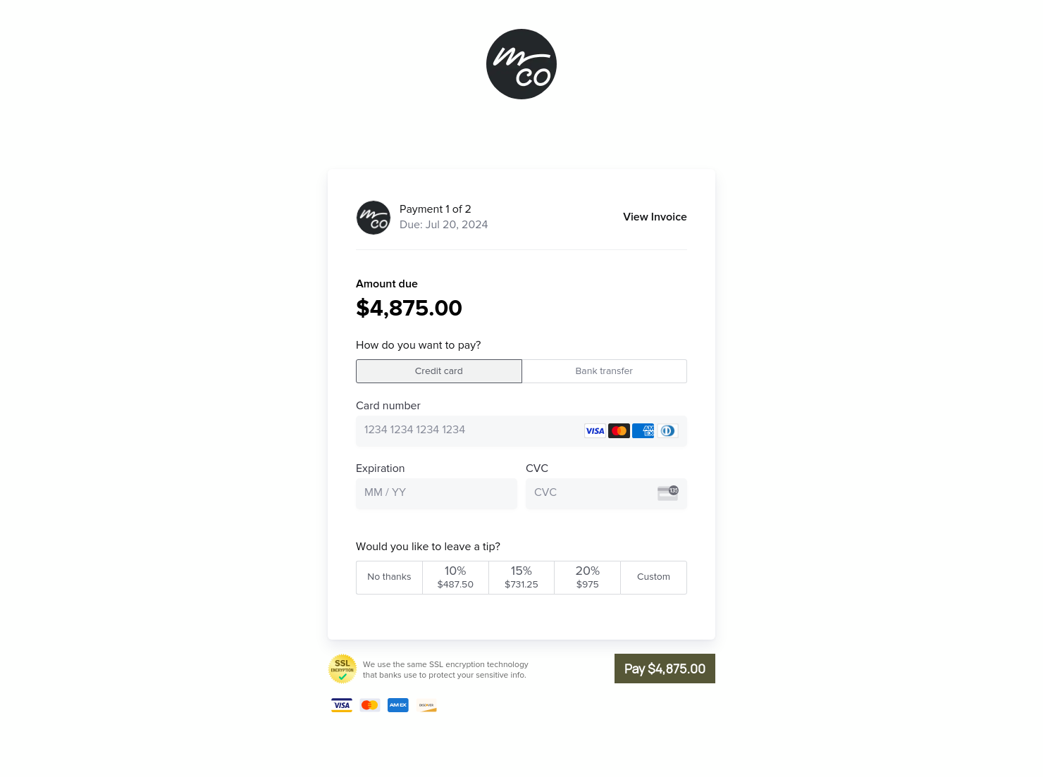 Payment