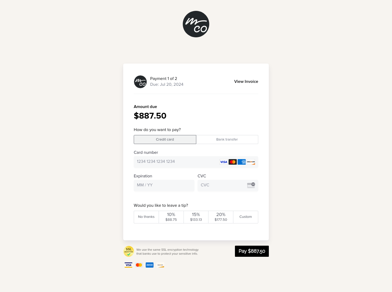 Payment