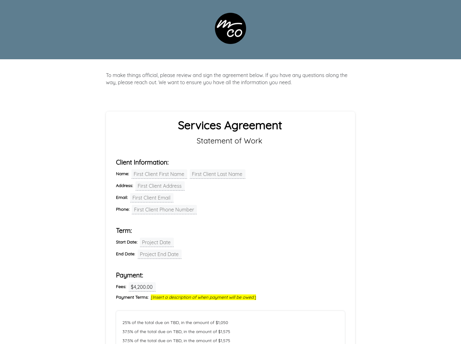 Contract