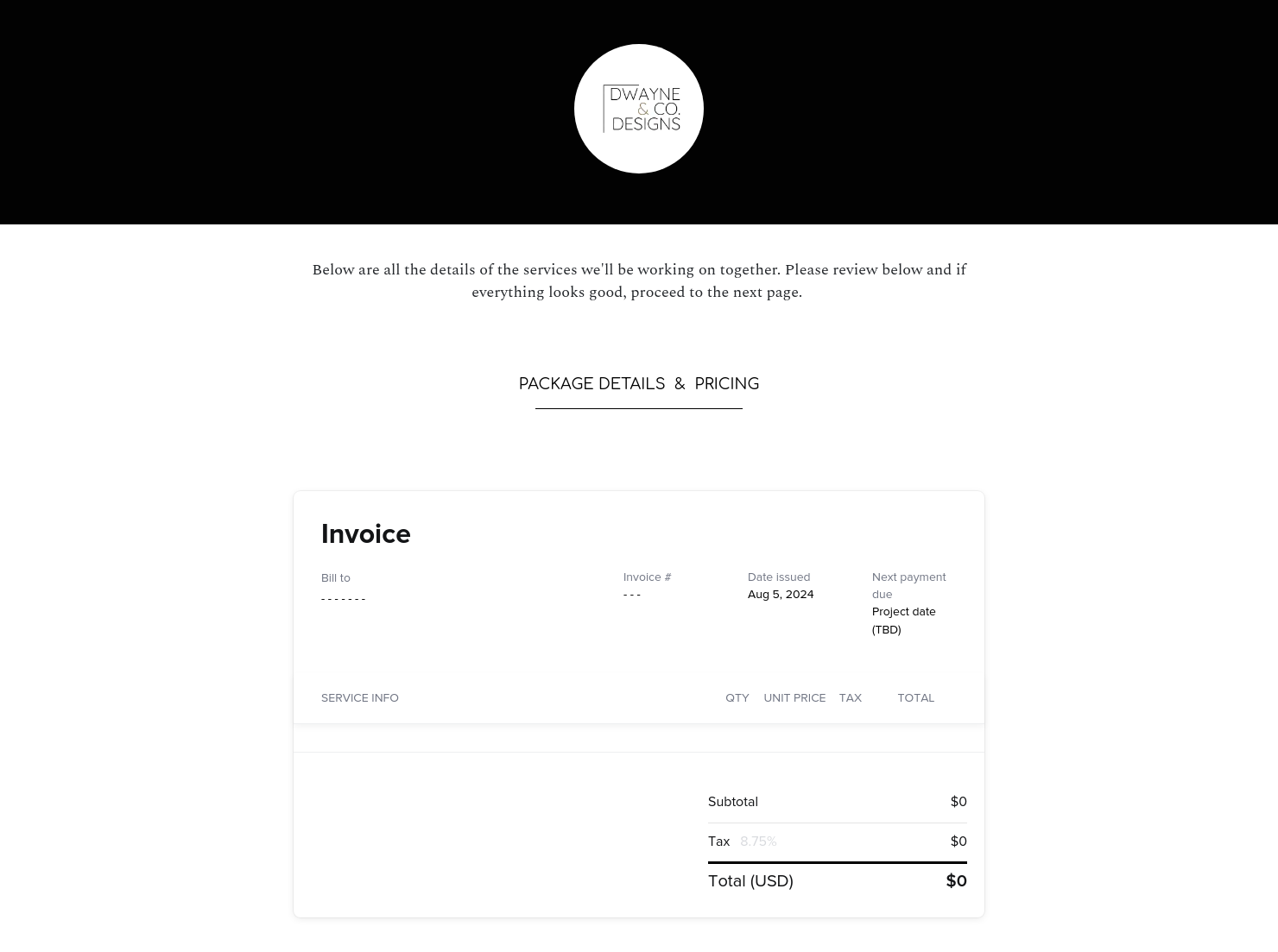Invoice