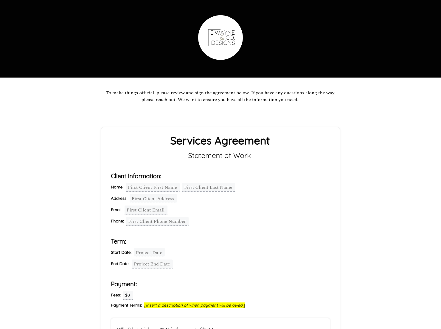 Contract