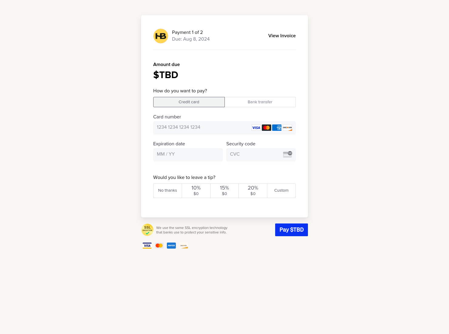 Payment