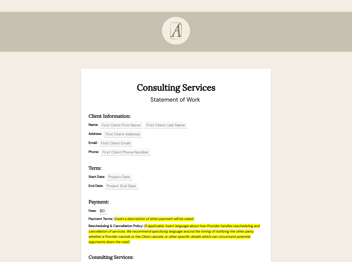Contract