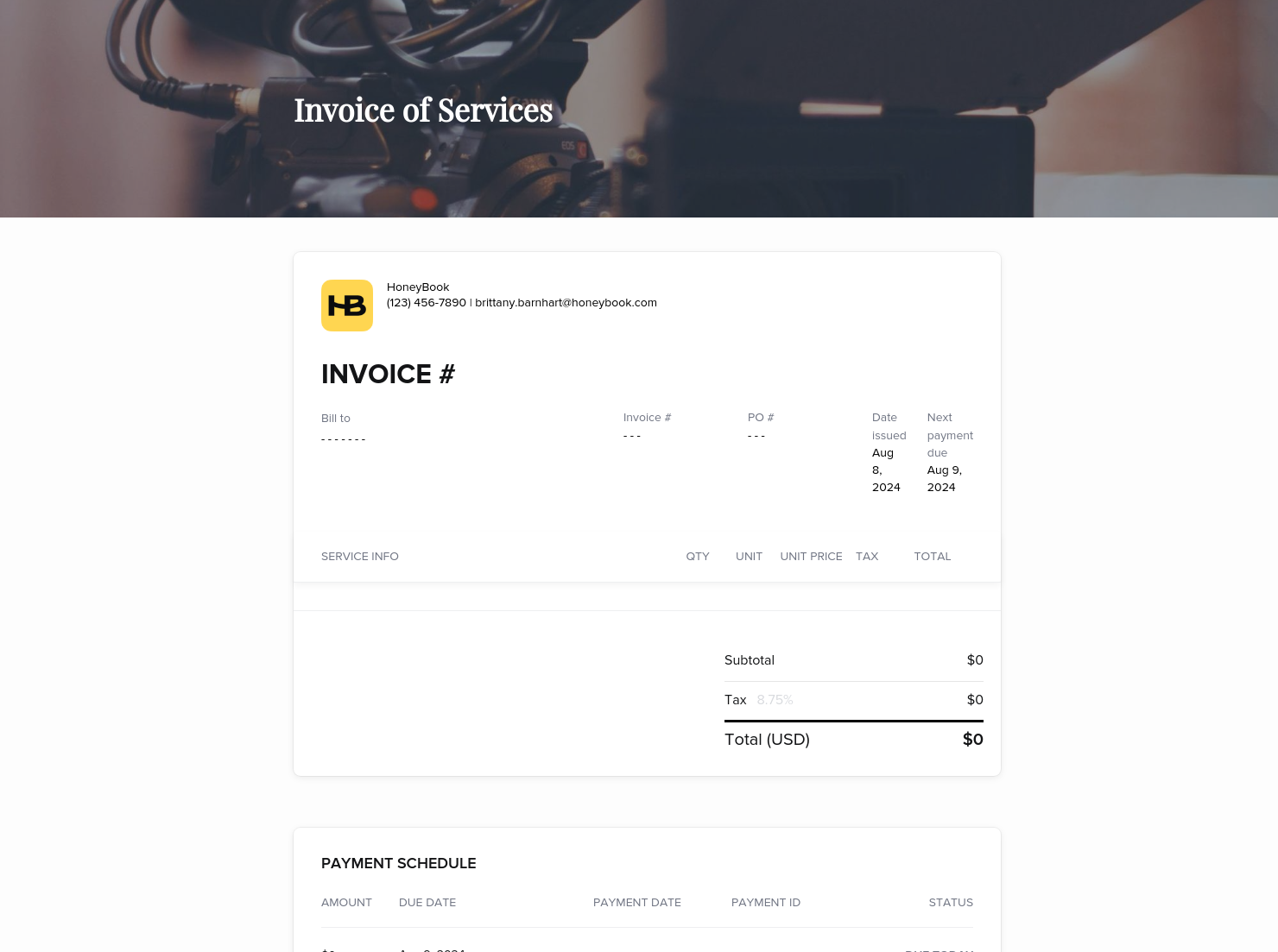 Invoice