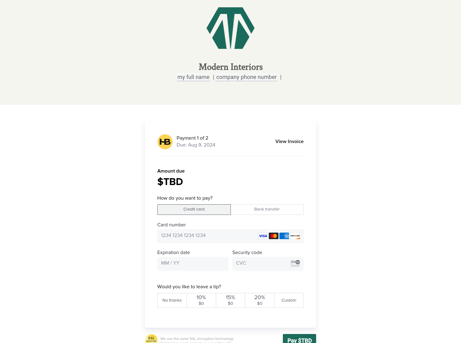 Payment