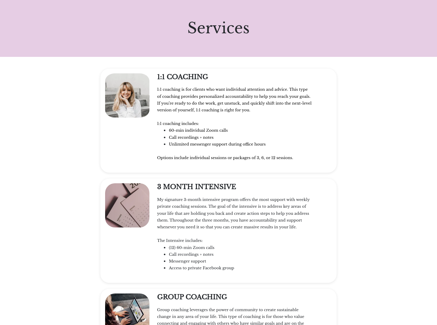 Services