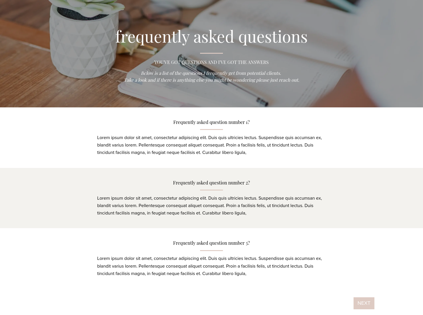FAQs