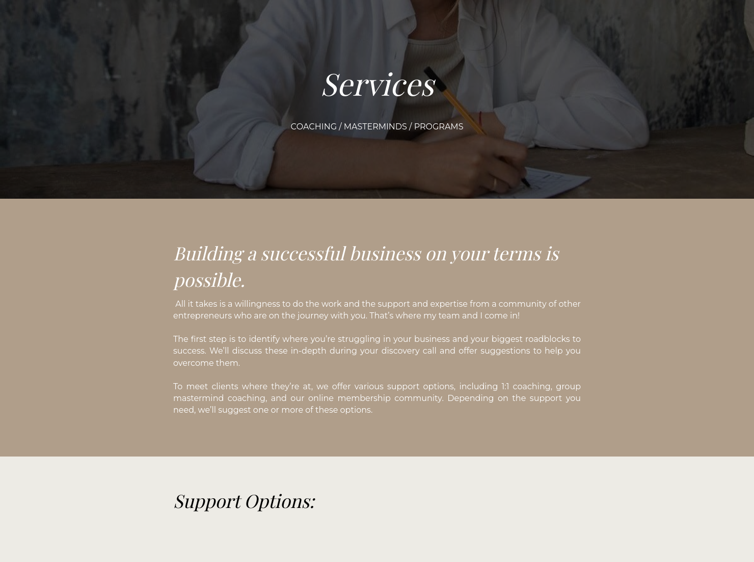 Services