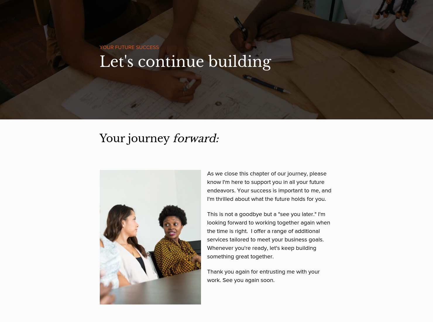 Next Steps