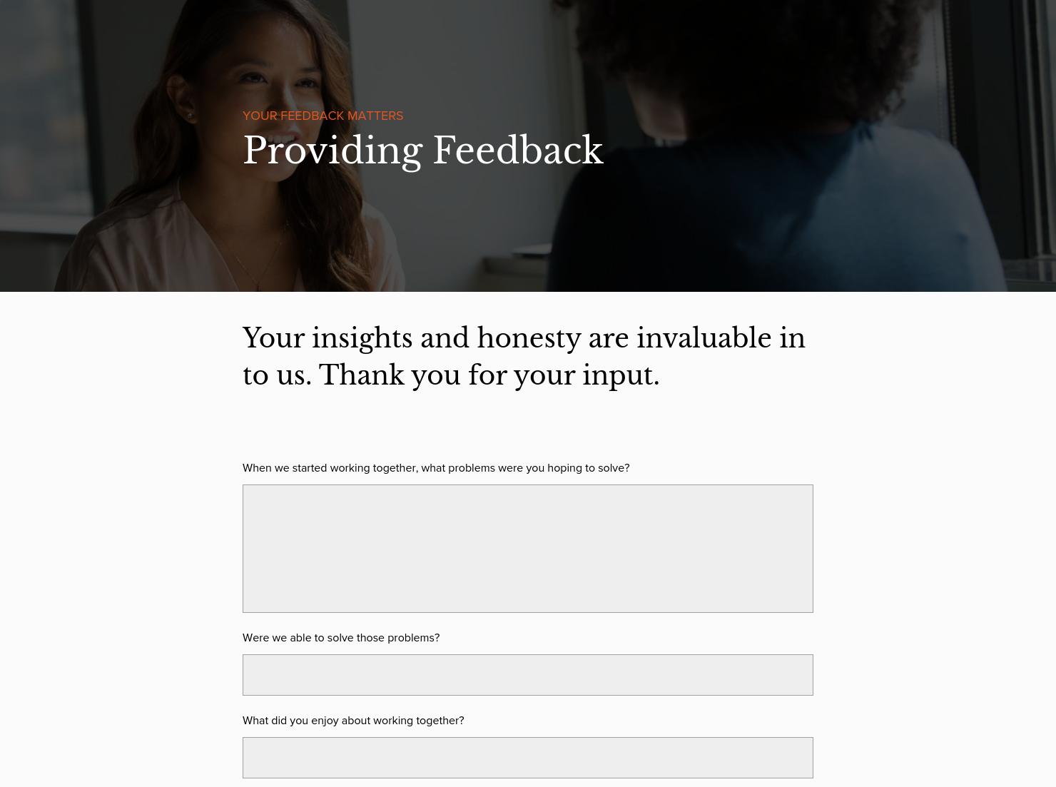 Feedback