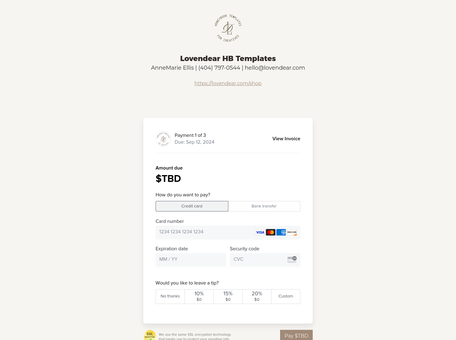 Payment