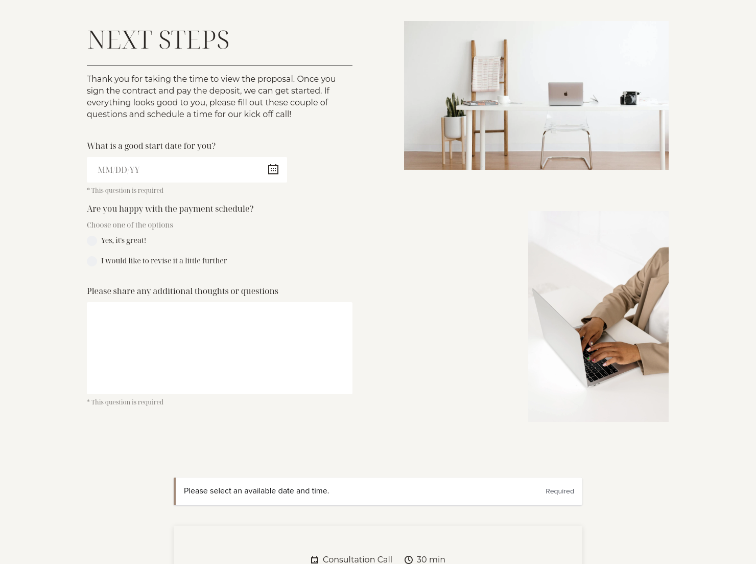 Next Steps