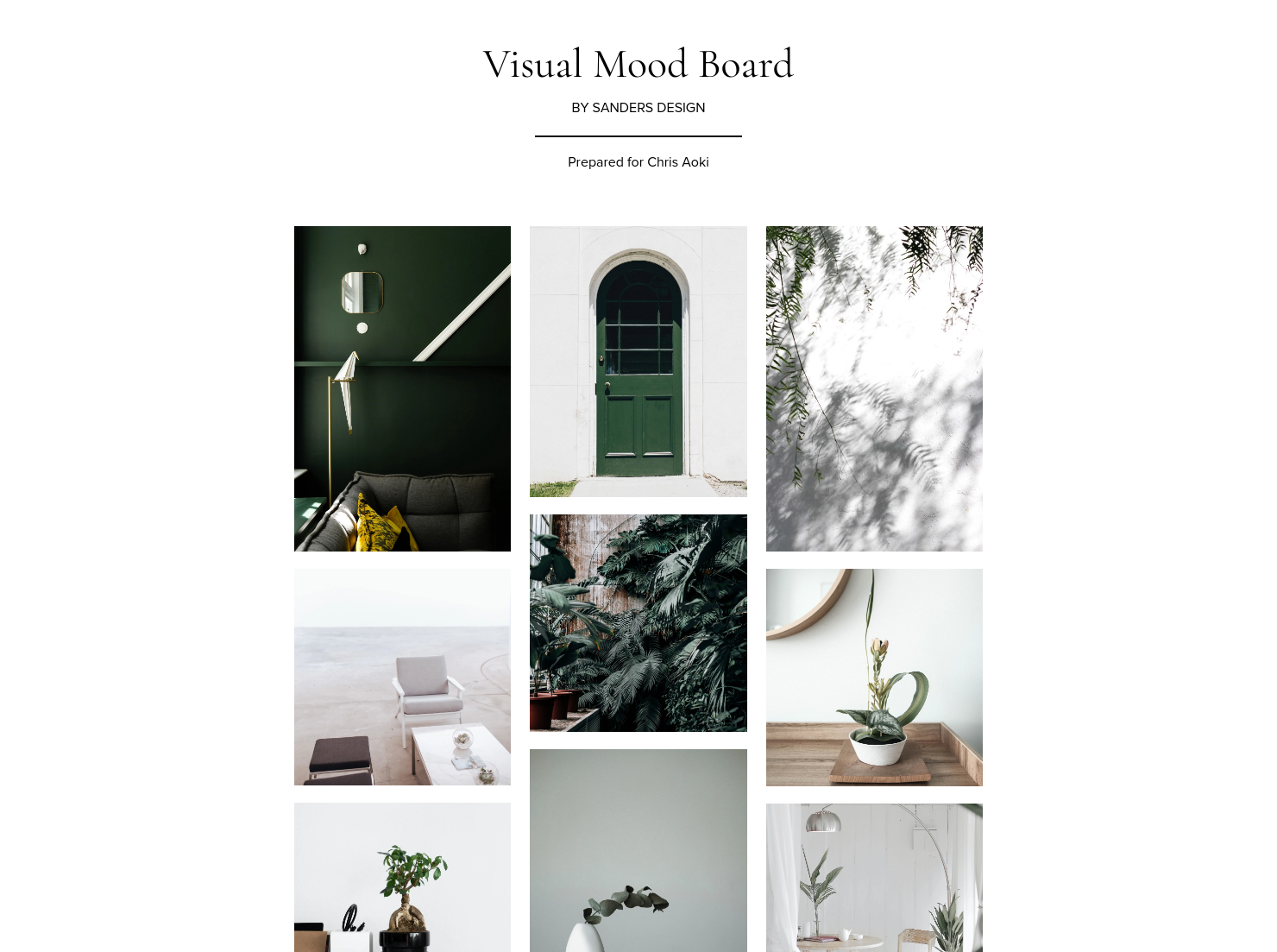 Mood Board