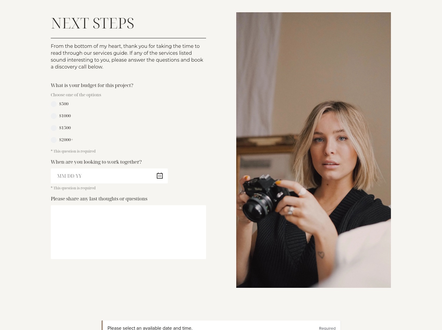 Next Steps