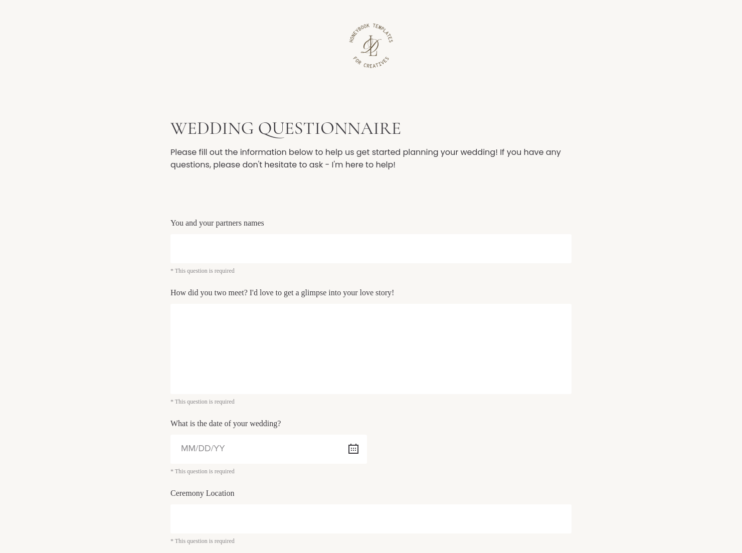 Questionnaire