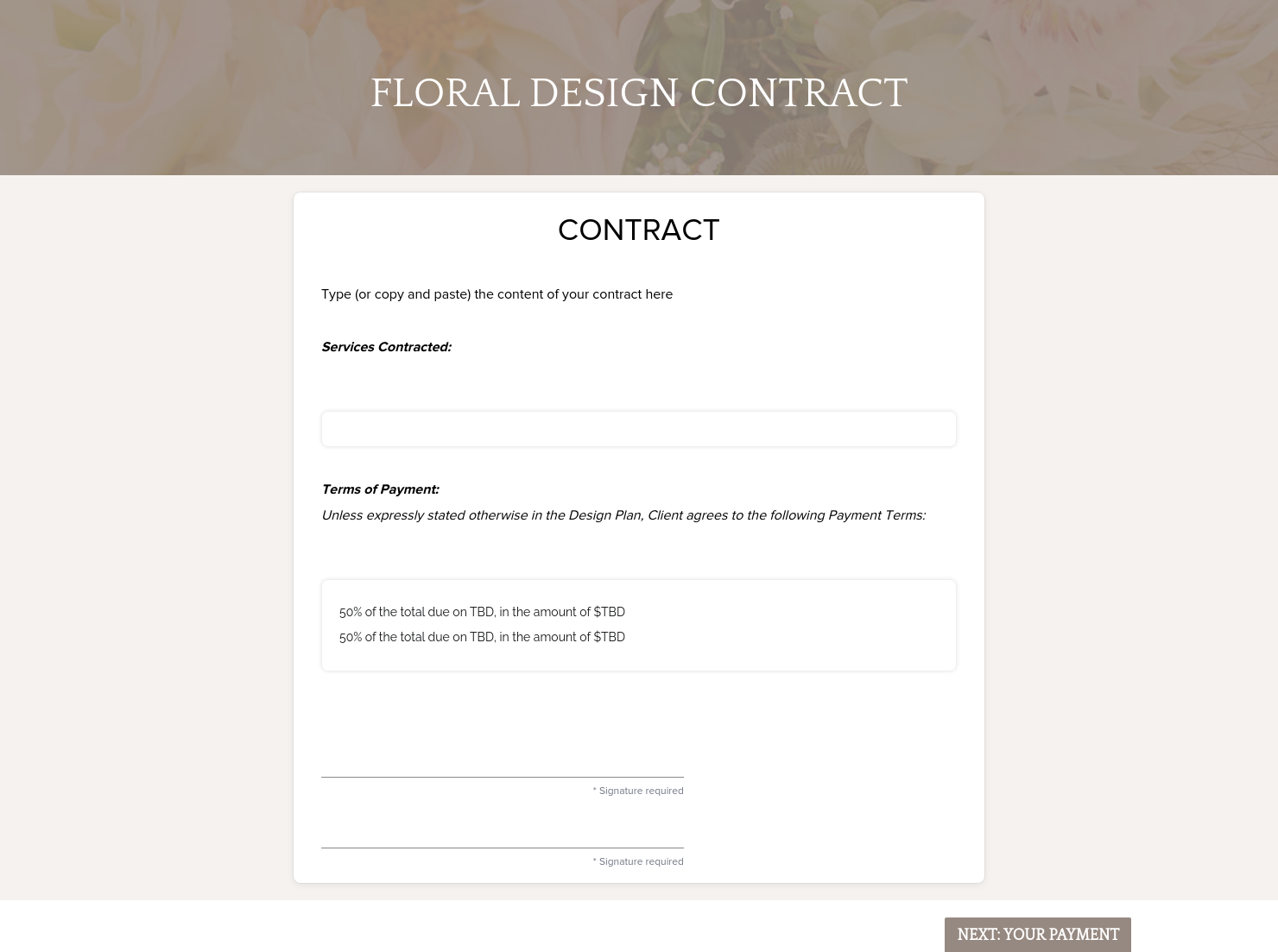 Contract