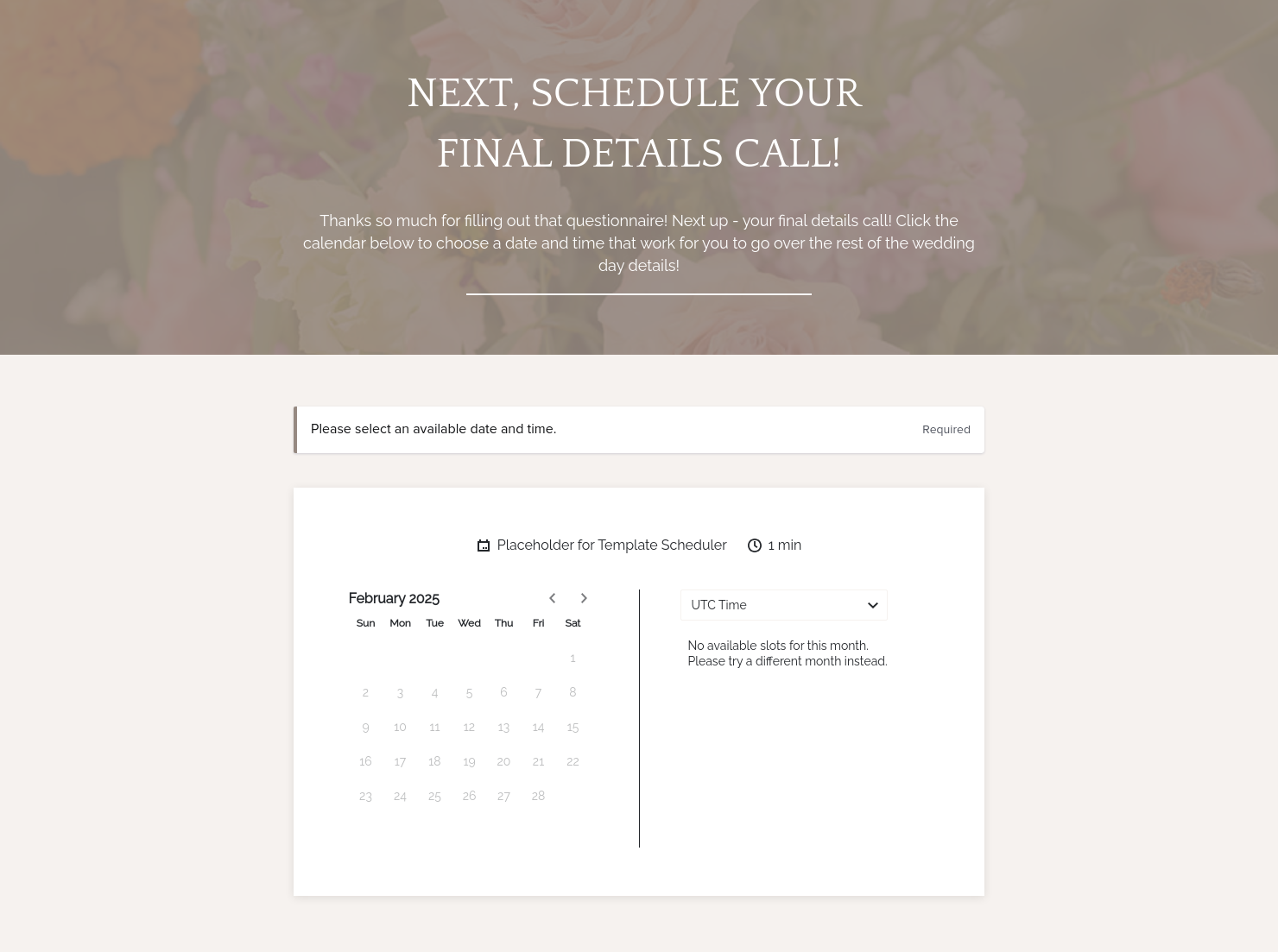 Scheduler
