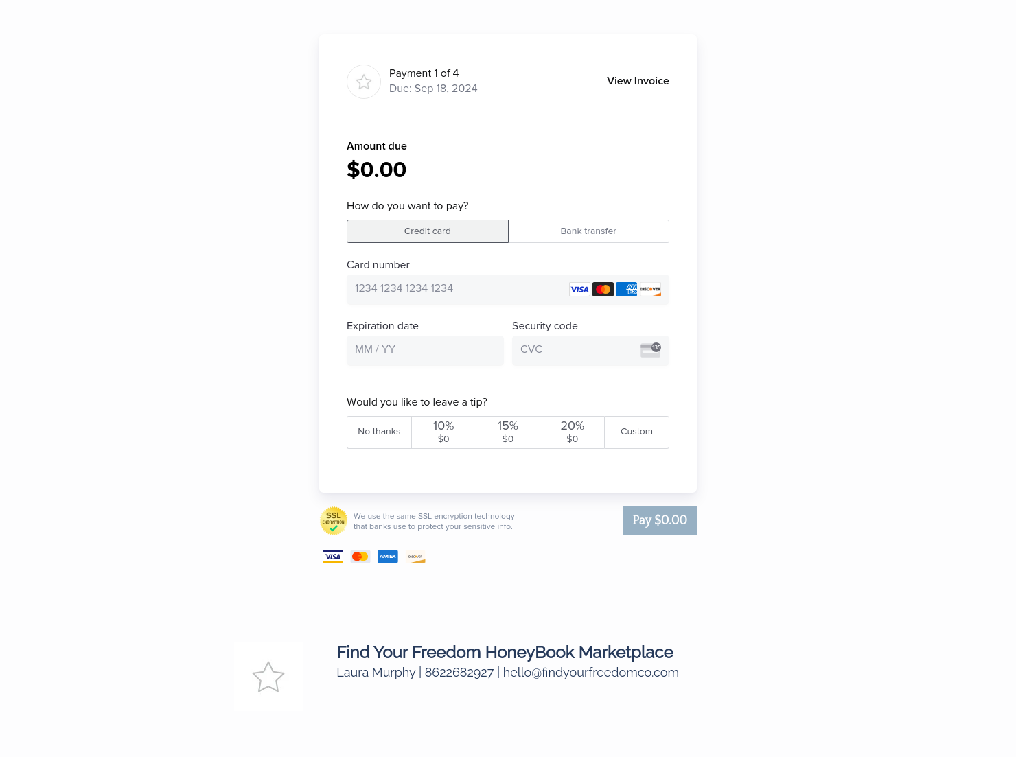 Payment
