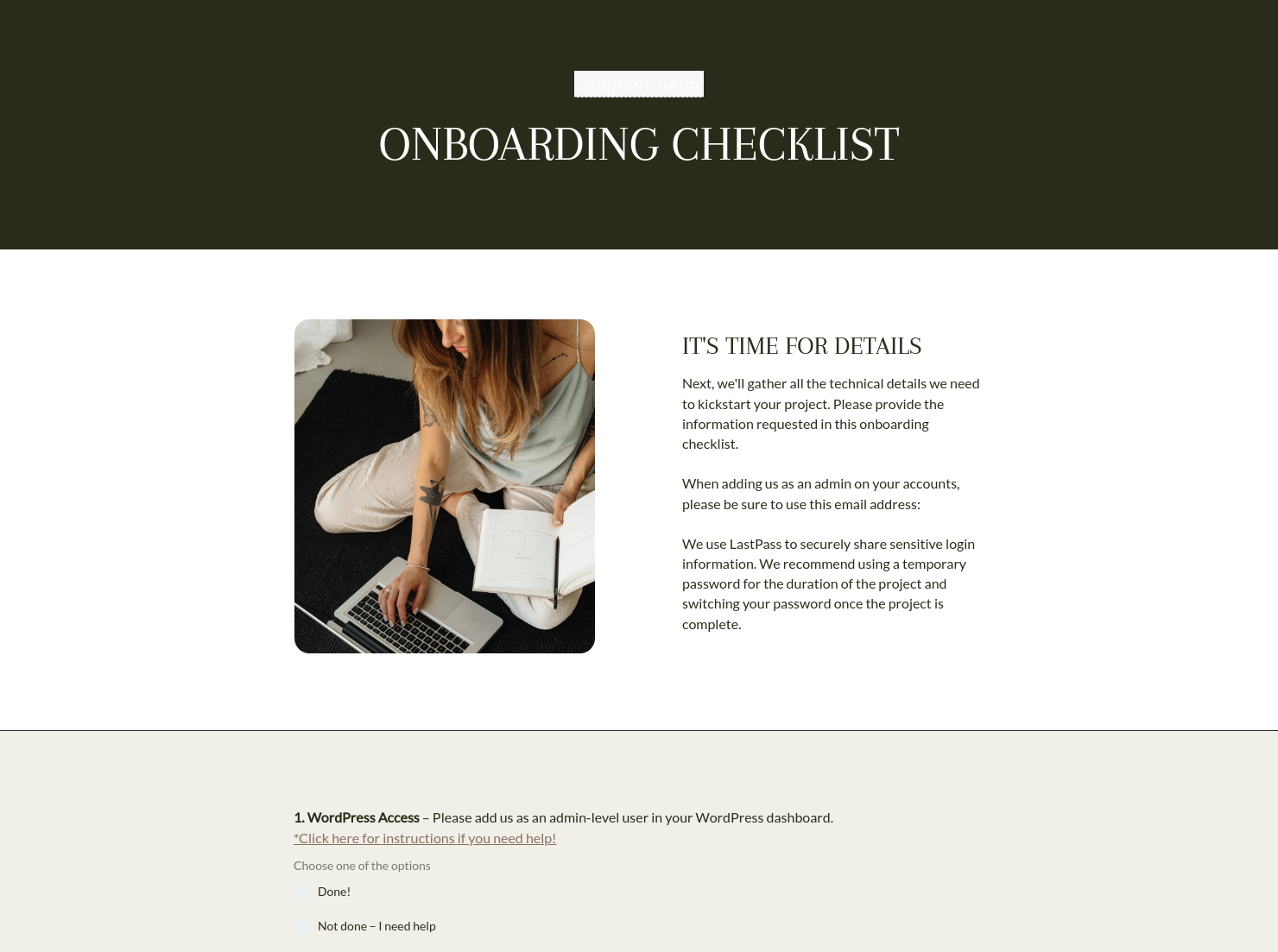 Check List