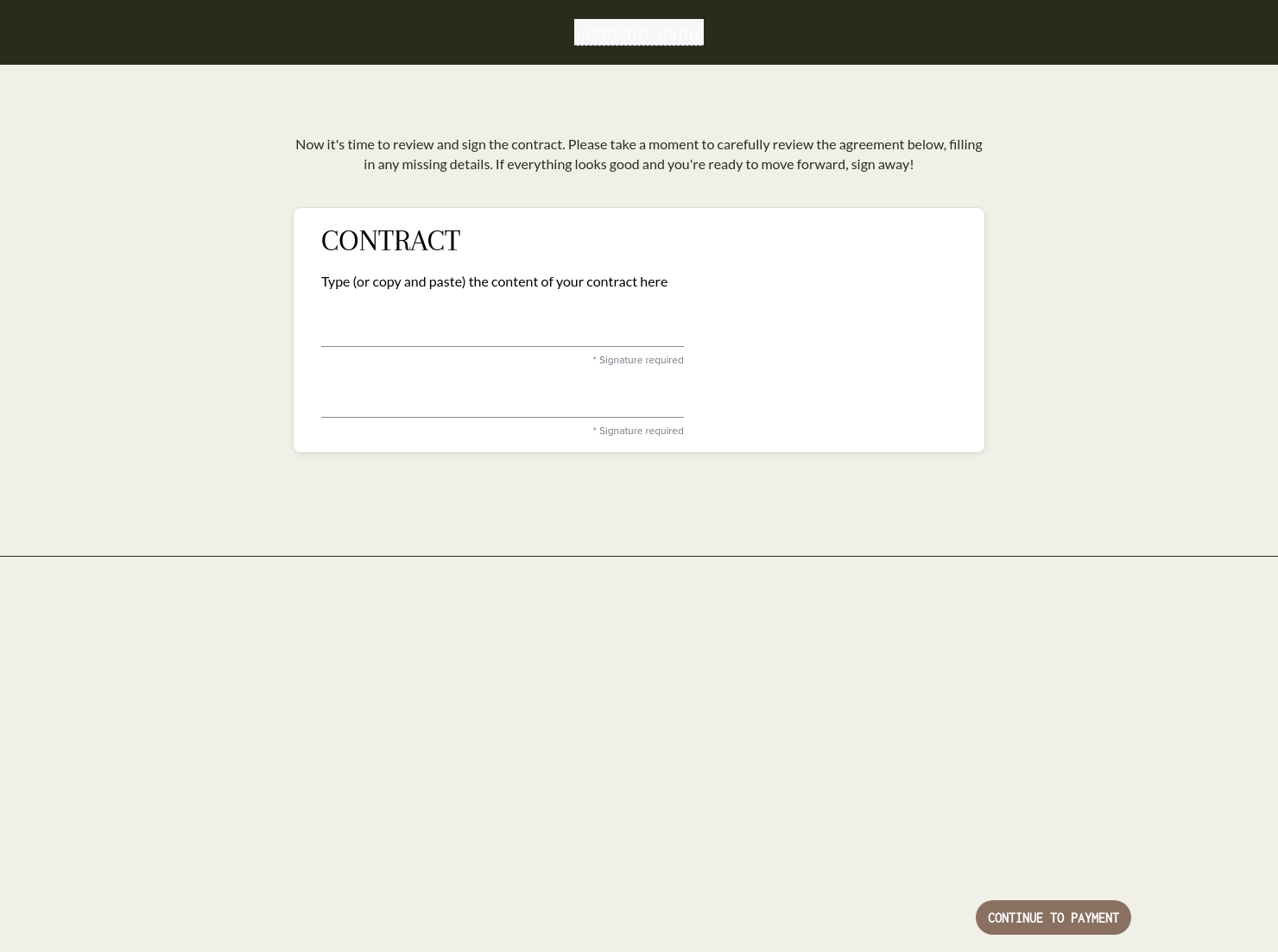 Contract