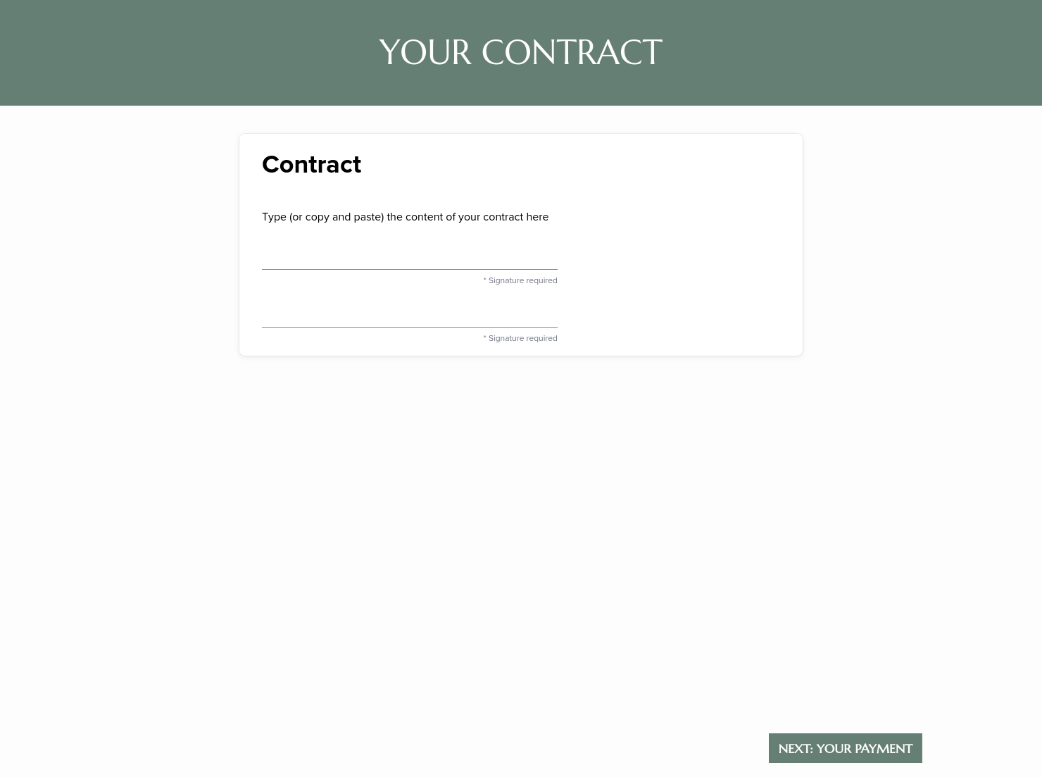 Contract