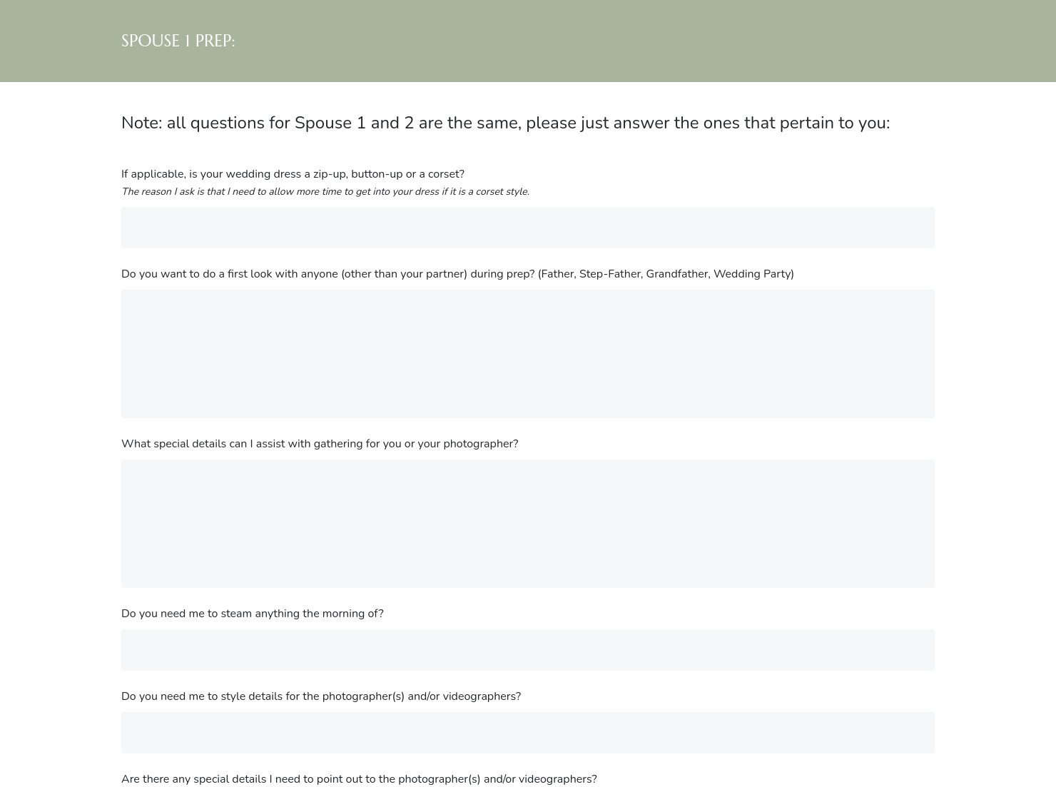 Questionnaire