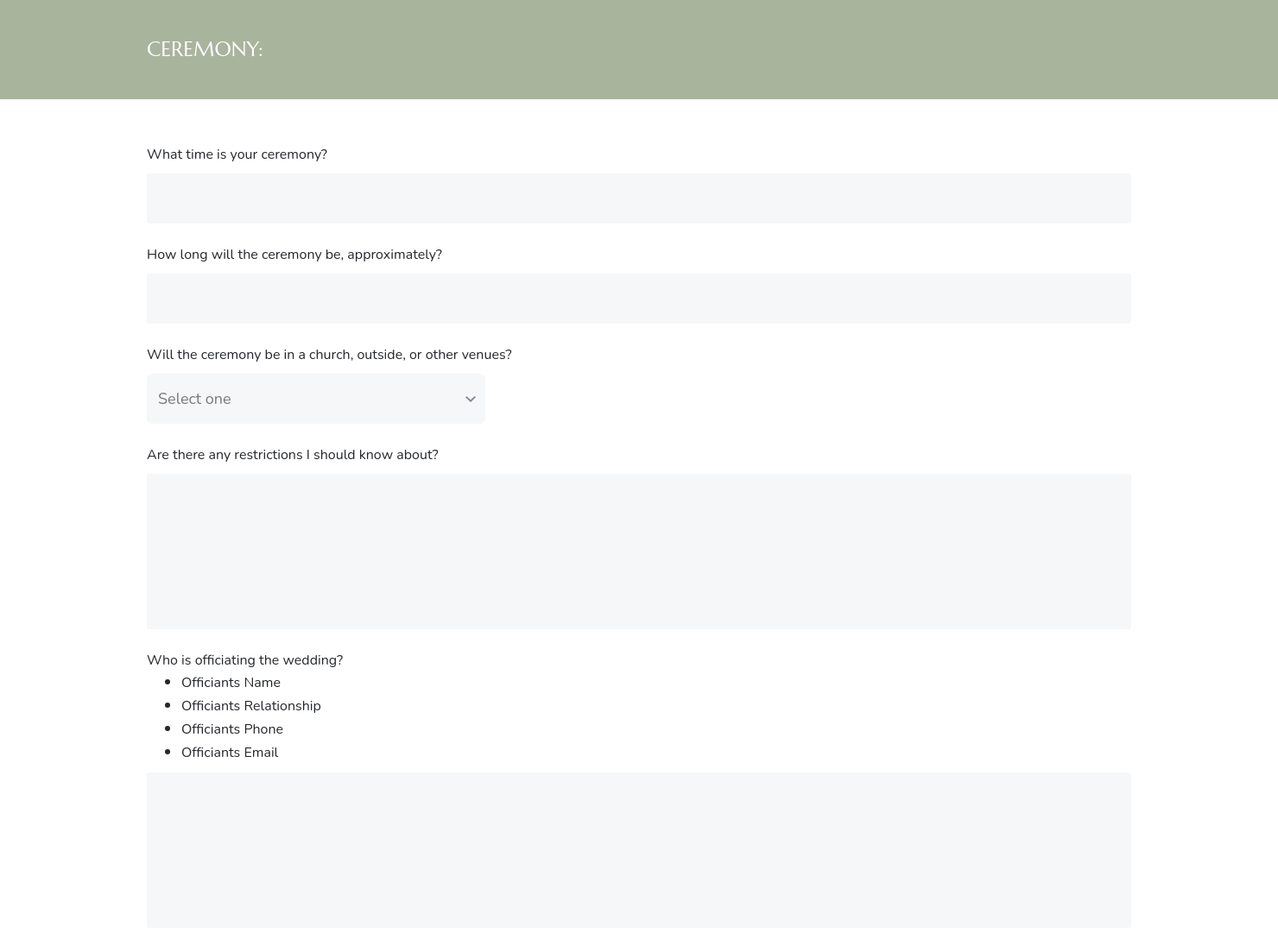 Questionnaire