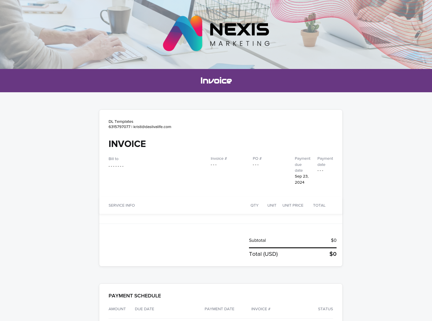 Invoice