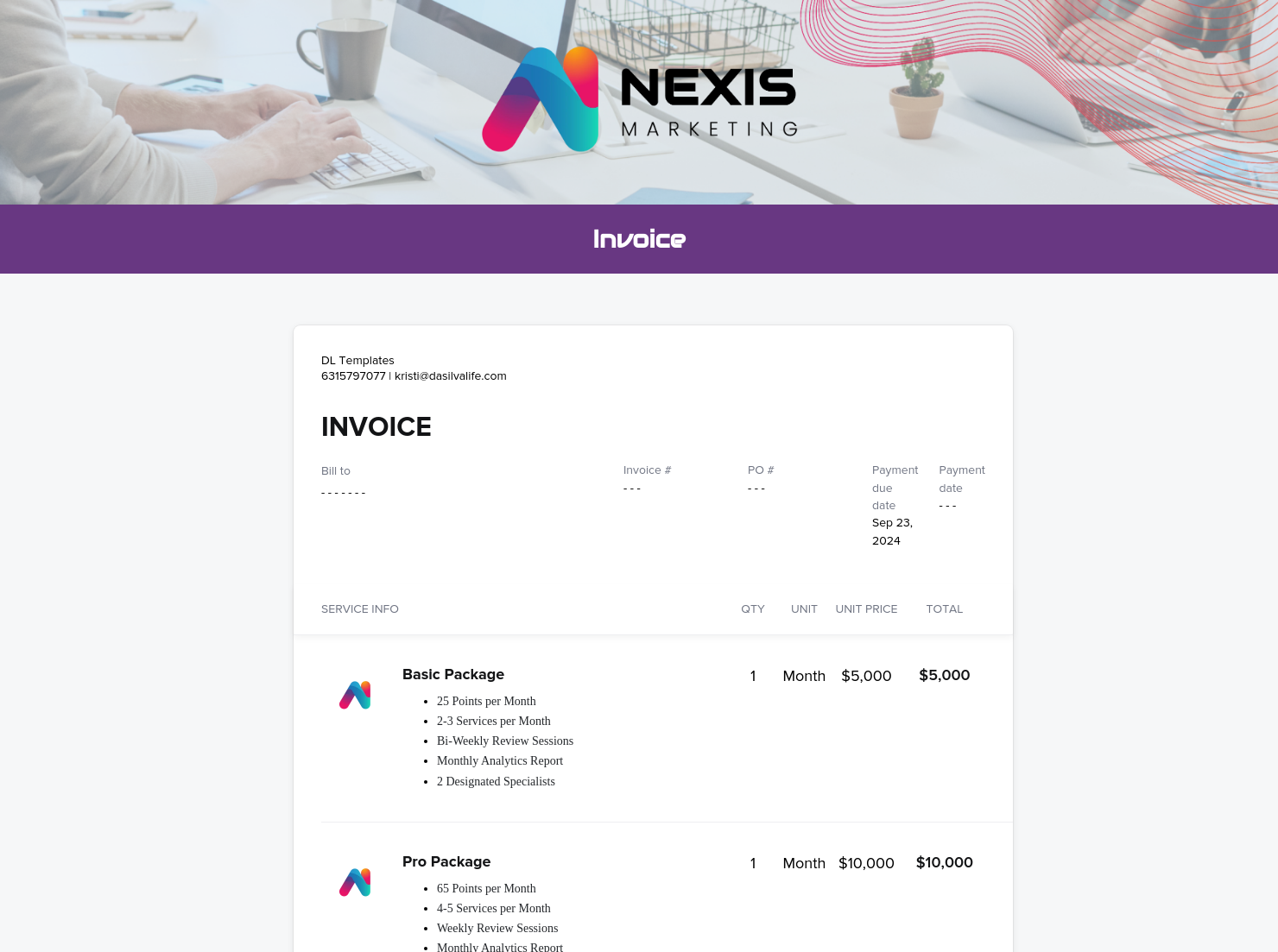 Invoice