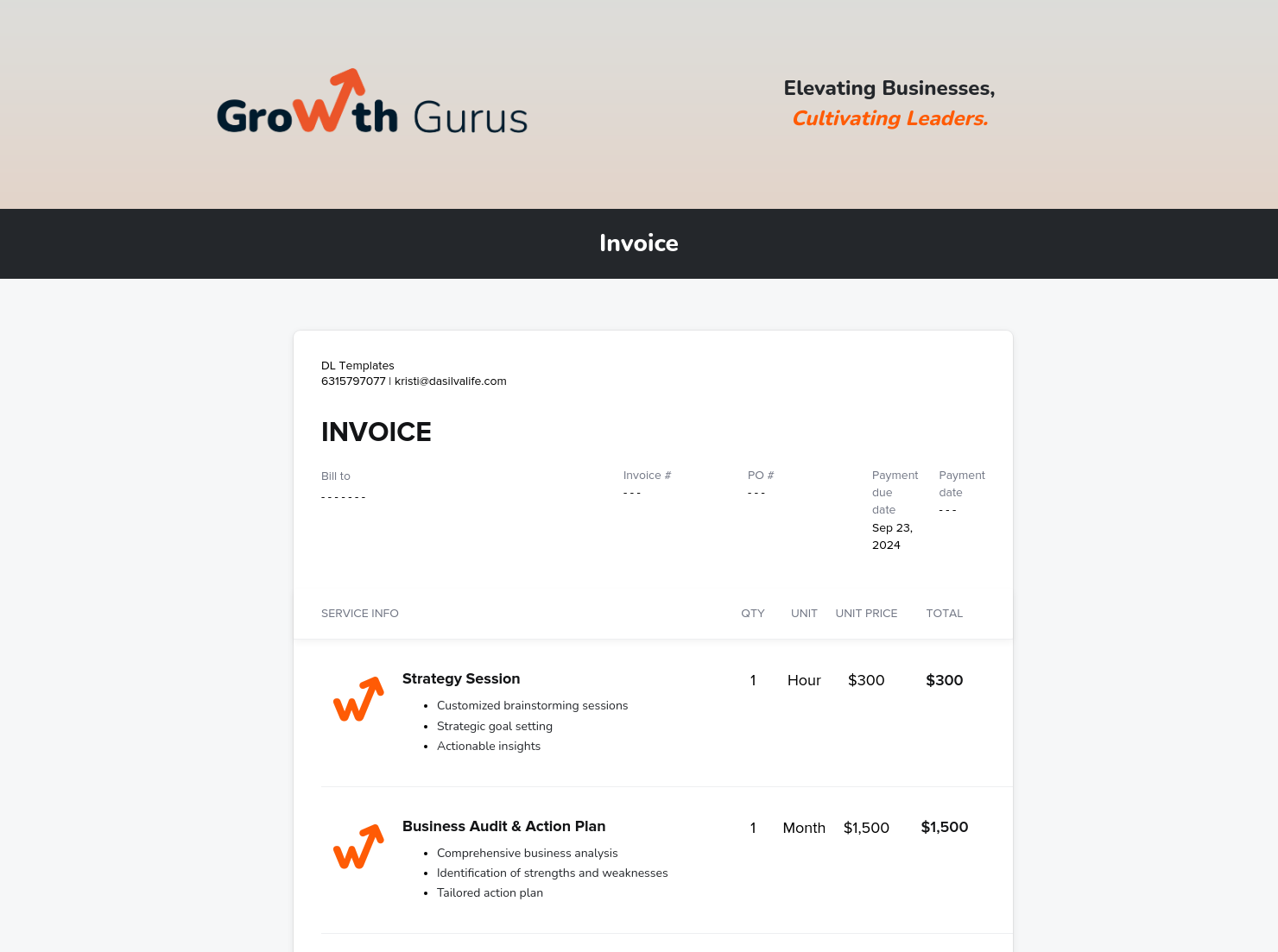 Invoice