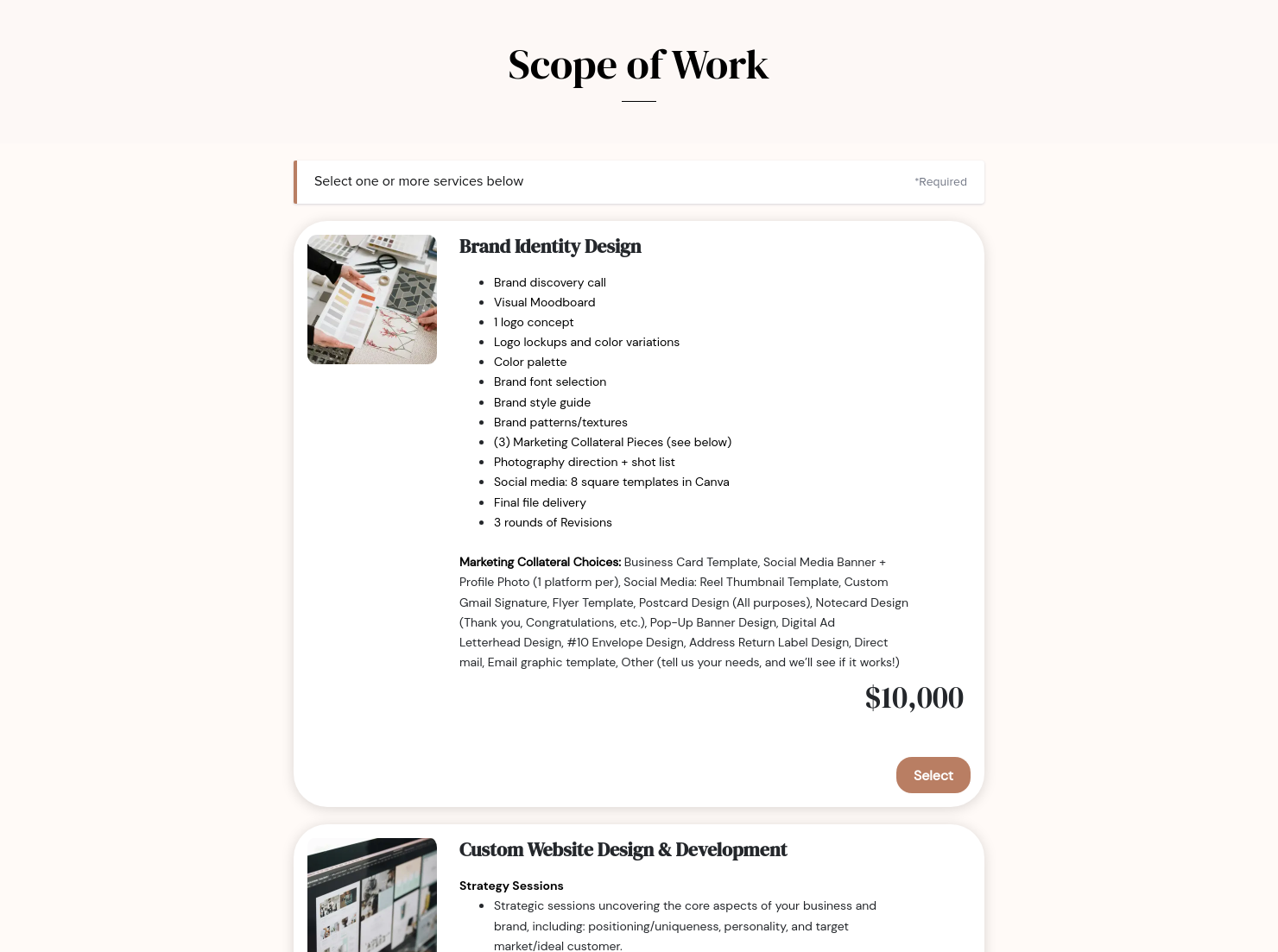 Services
