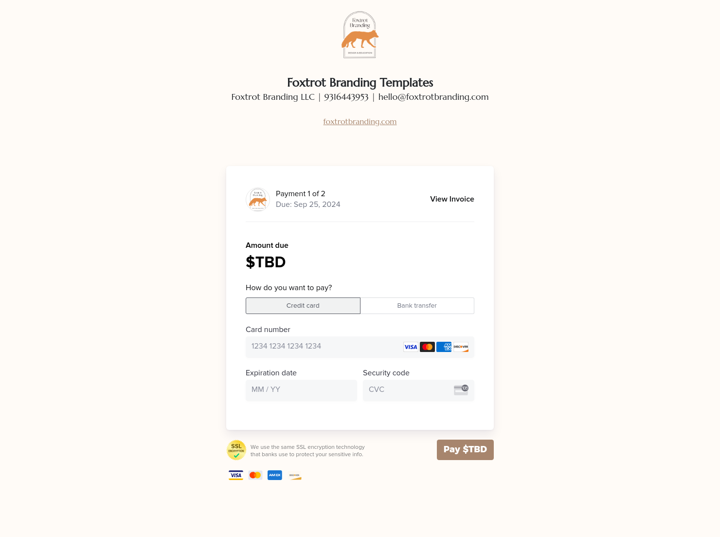 Payment
