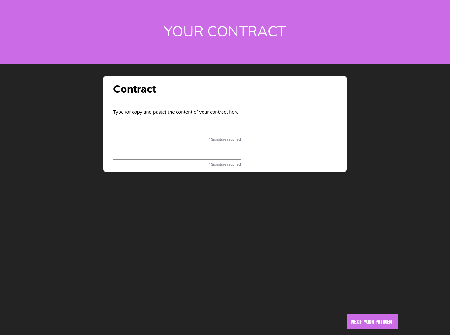Contract